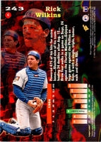 1995 Stadium Club Virtual Reality Members Only Rick Wilkins #243