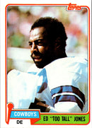 1981 Topps Ed Too Tall Jones