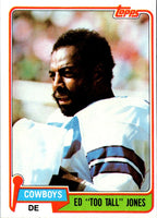 1981 Topps Ed Too Tall Jones #185