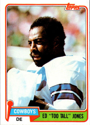 1981 Topps Ed Too Tall Jones #185