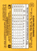 1987 Donruss Glenn Hubbard