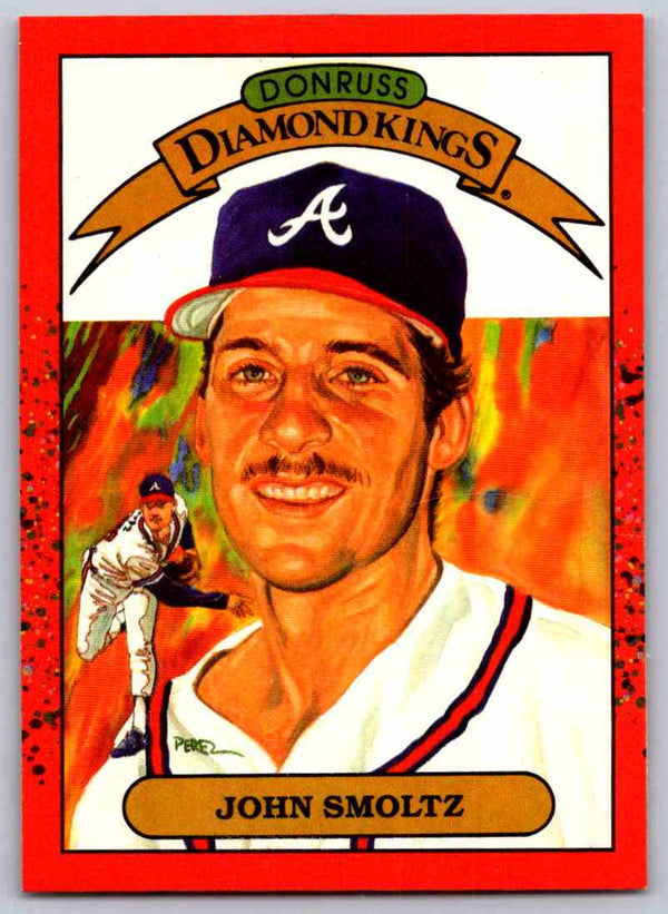 1990 Donruss John Smoltz Dk #8
