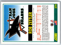 1991 Score American Rob Zettler #370