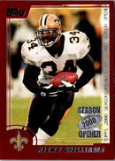 2000 Topps Season Opener Ricky Williams