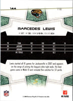 2008 Score Marcedes Lewis #144