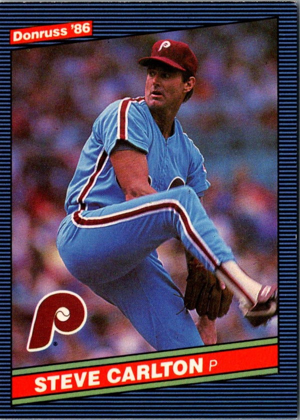 1986 Donruss Steve Carlton #183