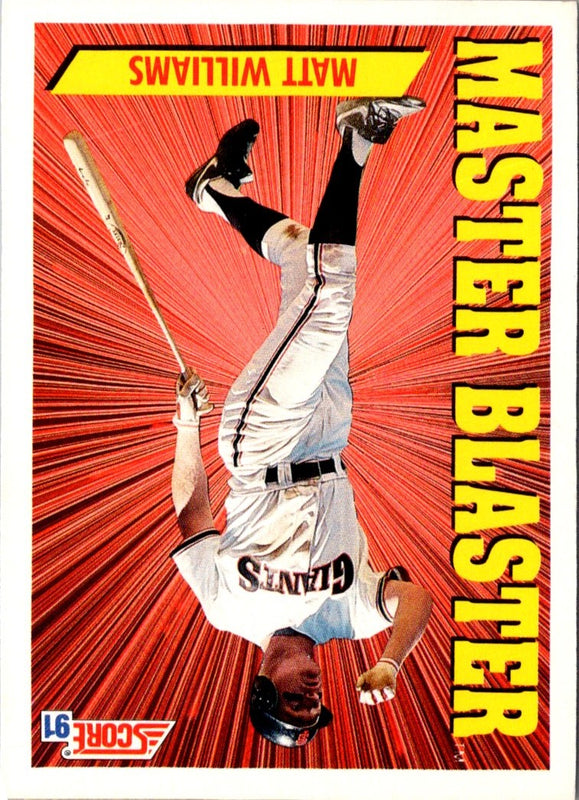 1991 Score Matt Williams #689