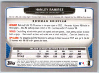 2013 Bowman Hanley Ramirez #8