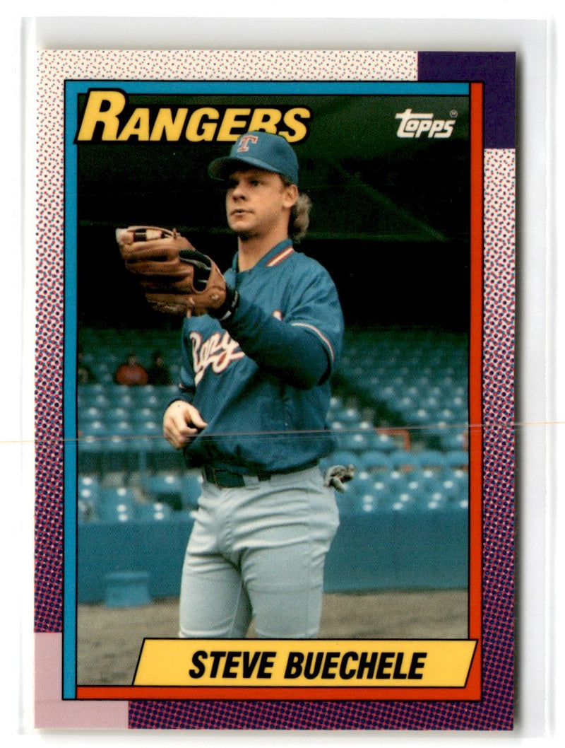 1990 Topps Tiffany Steve Buechele