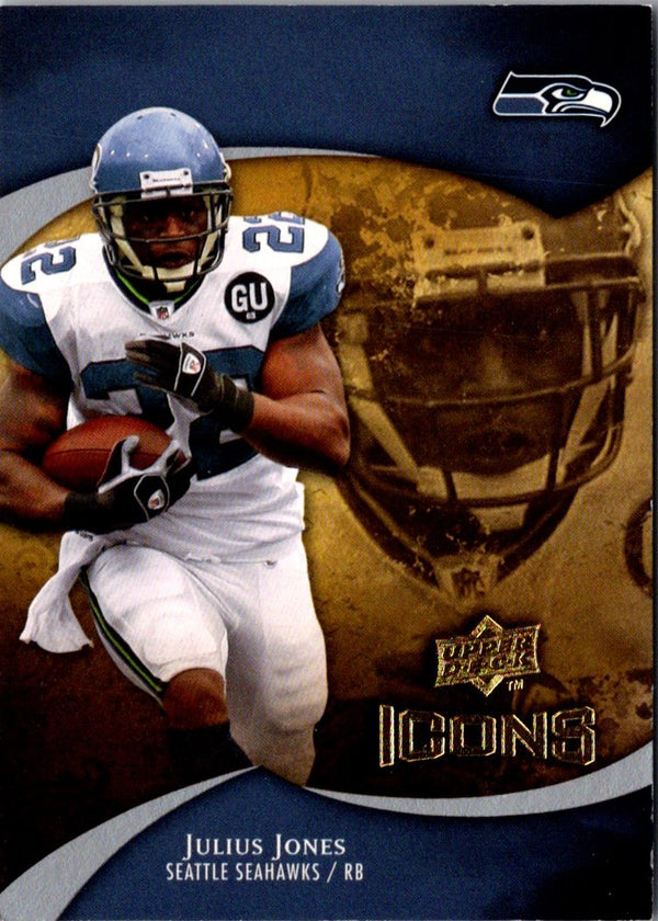 2009 Upper Deck Icons Julius Jones #23