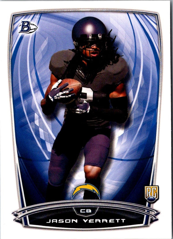 2014 Bowman Rookies Jason Verrett #4 Rookie