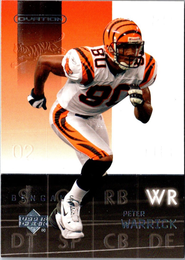 2001 Bowman's Best Peter Warrick #17