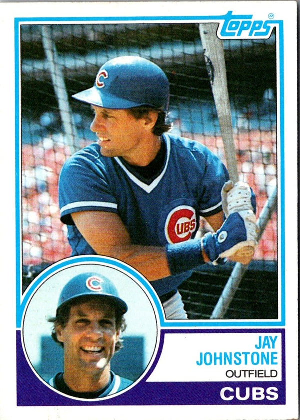 1983 Topps Jay Johnstone #152