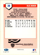 1991 Line Drive AAA Blas Minor