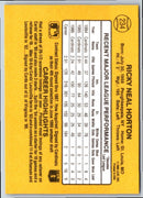 1986 Donruss Ricky Horton