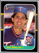 1986 Donruss Roy Smalley