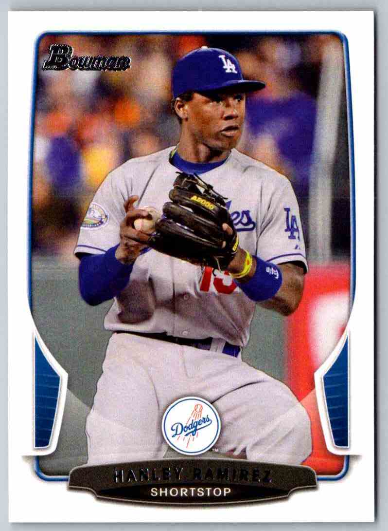 2013 Bowman Hanley Ramirez