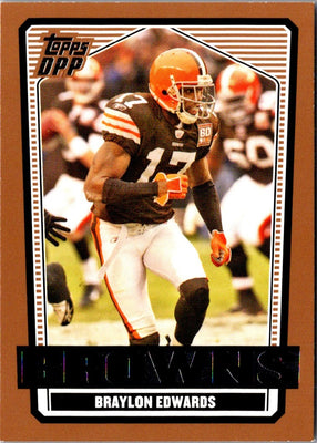 2007 Topps Draft Picks & Prospects Braylon Edwards #84