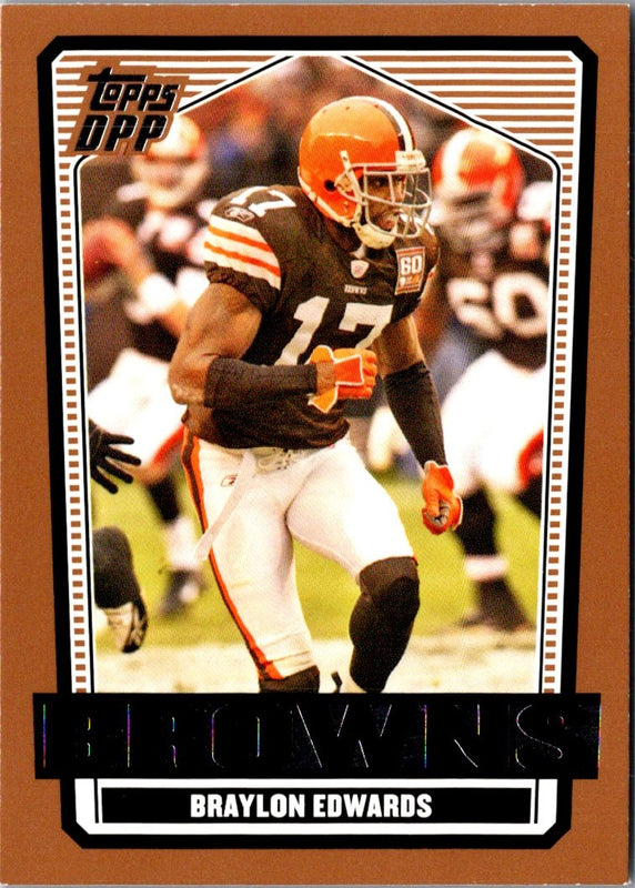 2007 Topps Draft Picks & Prospects Braylon Edwards #84