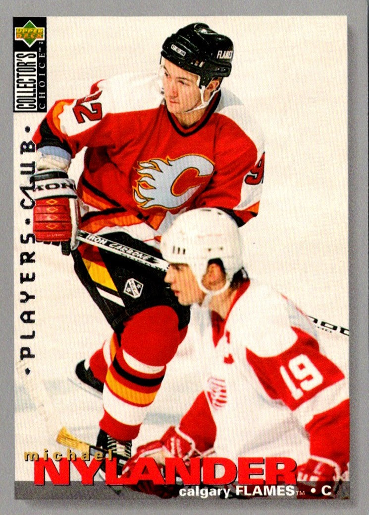 1995 Collector's Choice Player's Club Michael Nylander