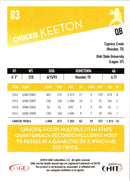 2016 SAGE HIT Chuckie Keeton
