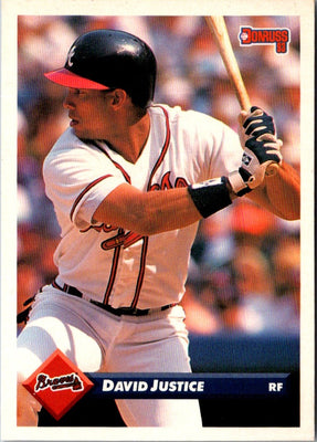 1993 Donruss David Justice #580