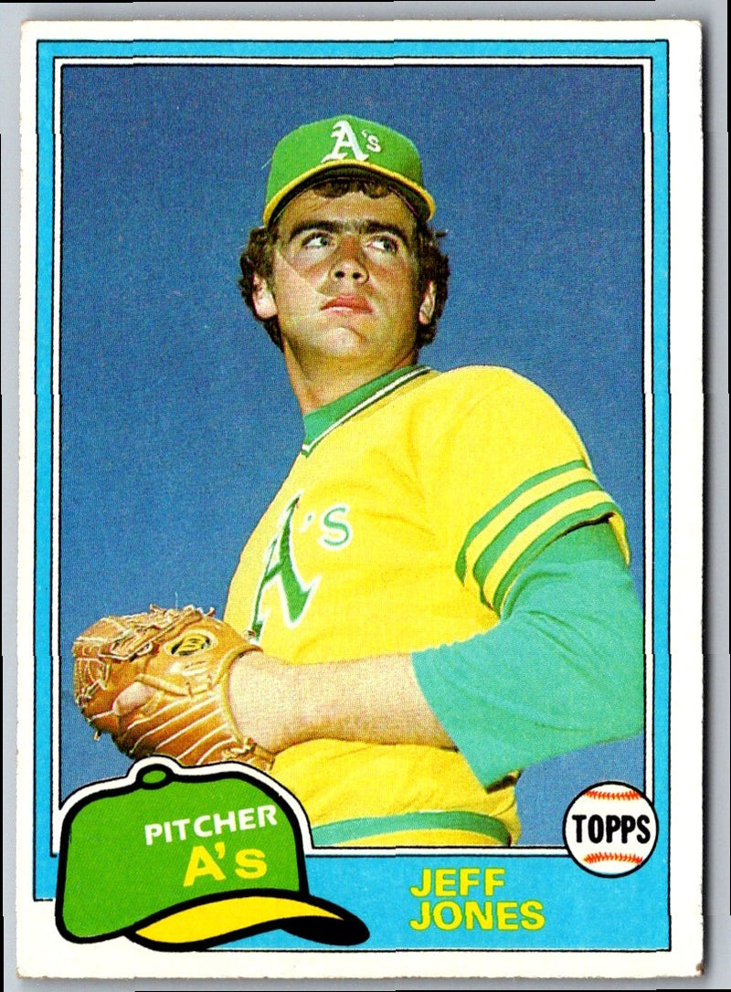 1981 Topps Jeff Jones