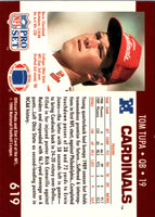 1990 Pro Set Tom Tupa #619 Rookie
