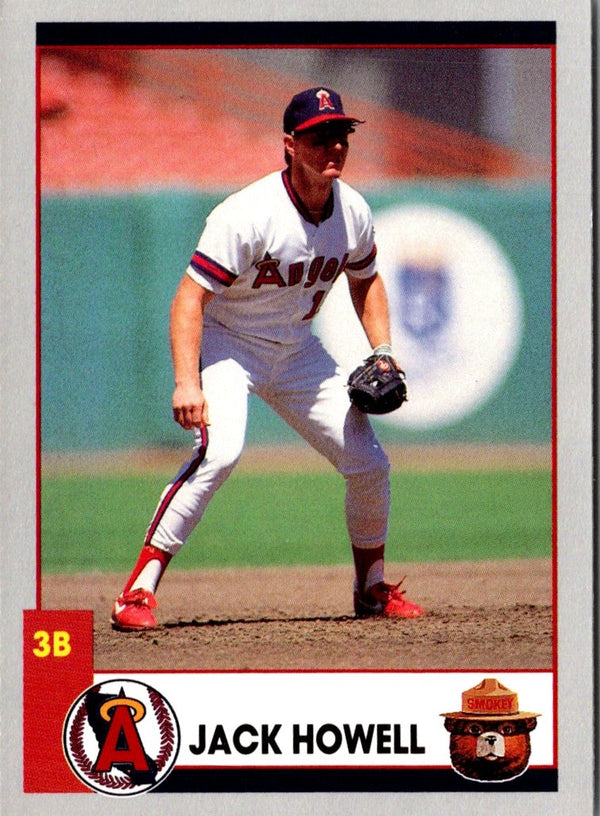 1991 California Angels Smokey Jack Howell #6