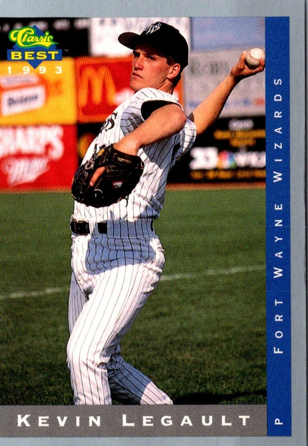 1993 Classic Best Kevin Legault #216