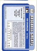 1990 Swell Baseball Greats Ed Charles