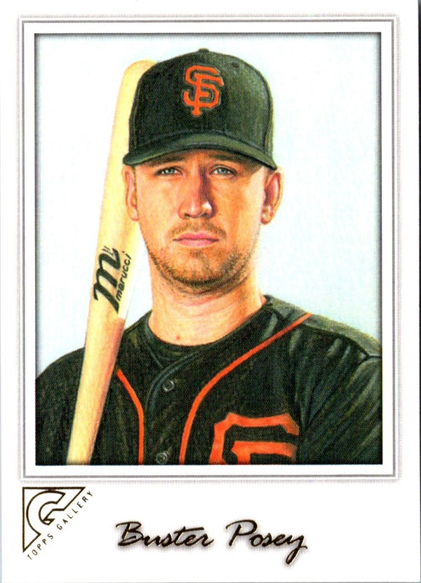 2017 Topps Gallery Buster Posey #119