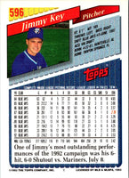 1993 Topps Jimmy Key #596