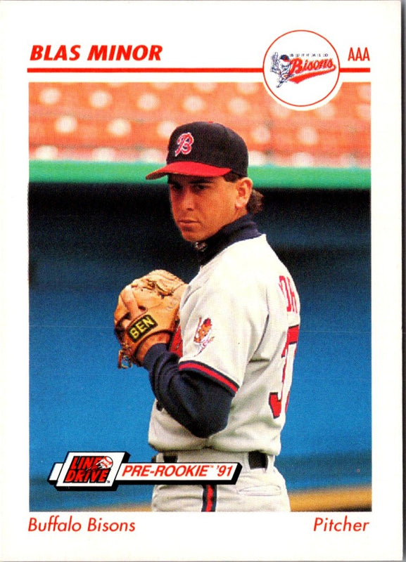 1991 Line Drive AAA Blas Minor #38