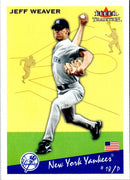 2002 Fleer Tradition Update Jeff Weaver
