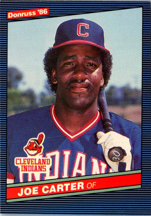 1986 Donruss Joe Carter #224