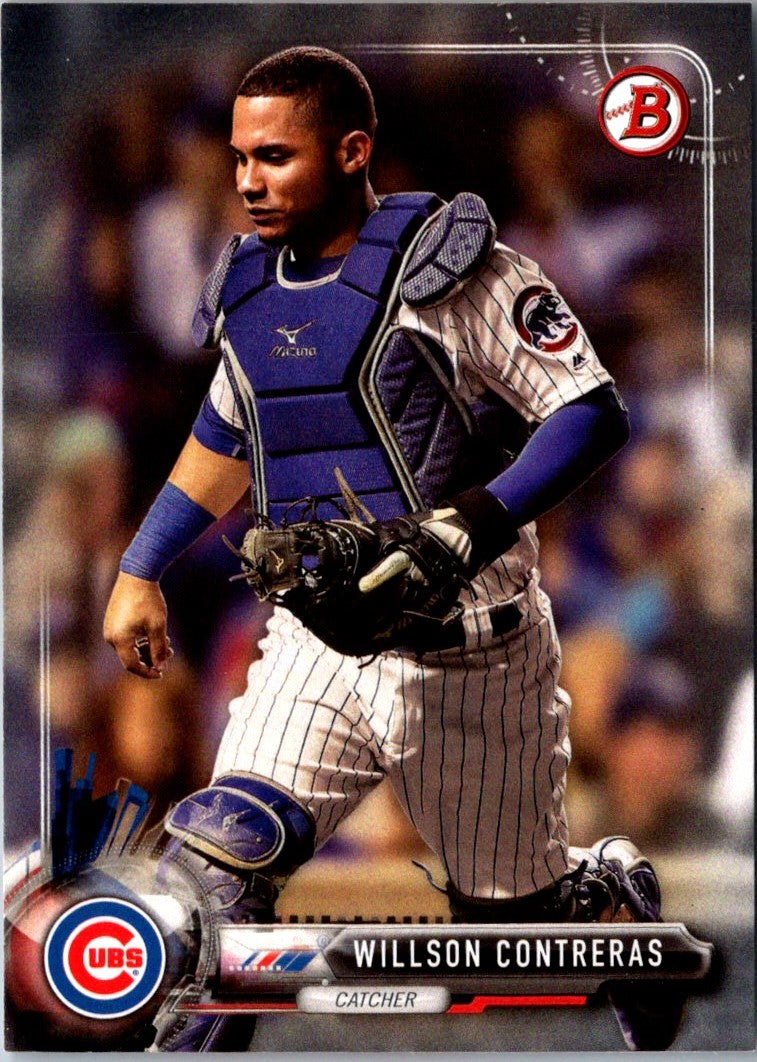 2017 Bowman Willson Contreras