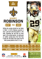2016 Score Khiry Robinson #201