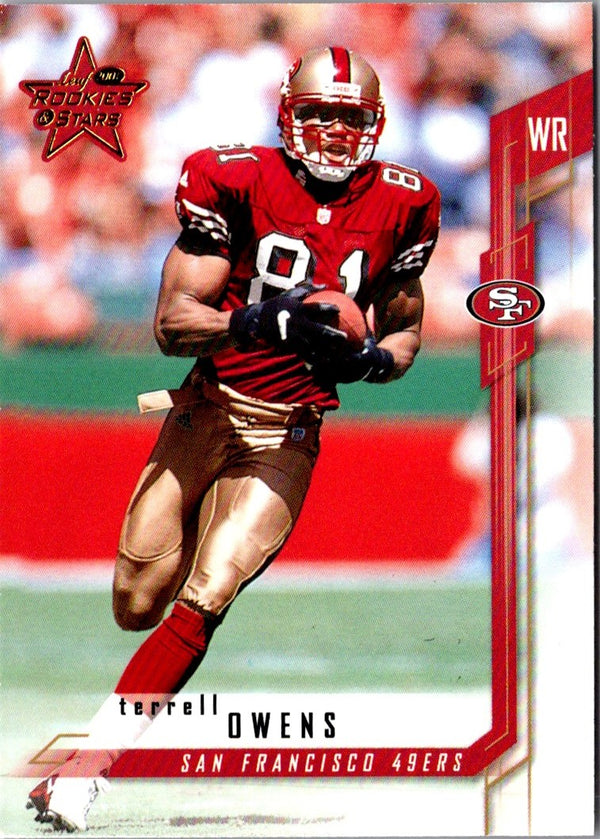 2001 Leaf Rookies & Stars Terrell Owens #85