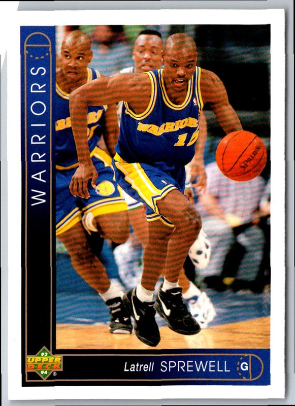 1993 Upper Deck Latrell Sprewell #63