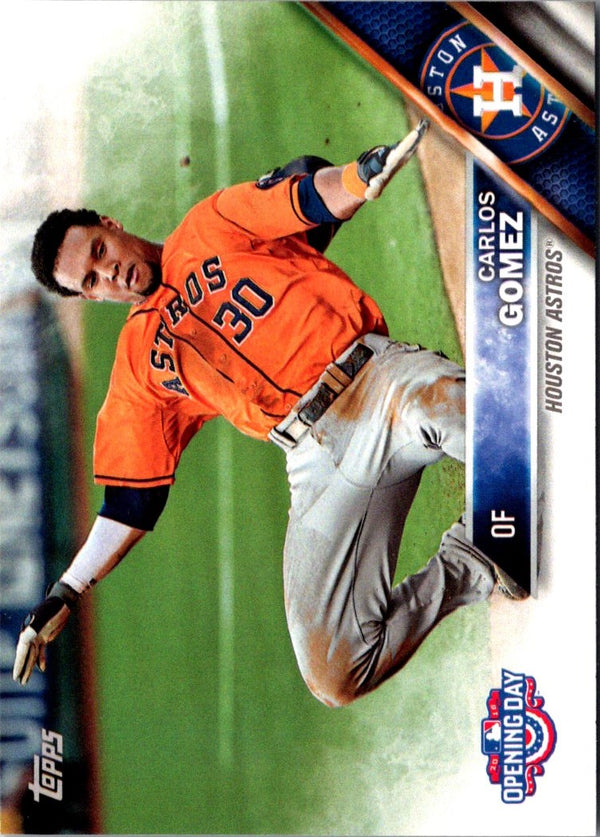 2016 Topps Opening Day Carlos Gomez #OD-115