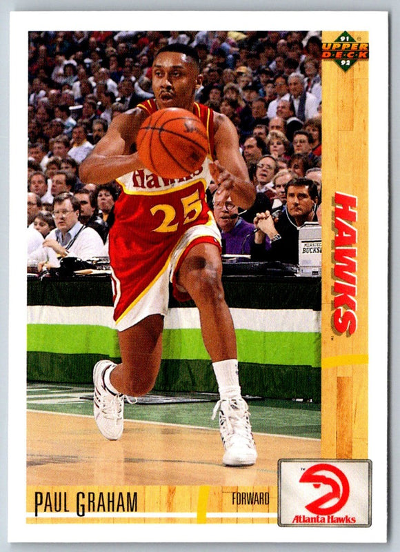 1991 Upper Deck Paul Graham #431 Rookie