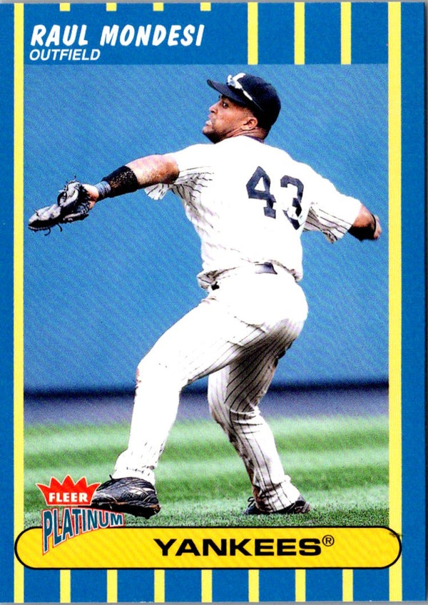 2003 Fleer Platinum Raul Mondesi #129