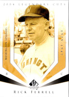 2004 SP Legendary Cuts Rick Ferrell #97