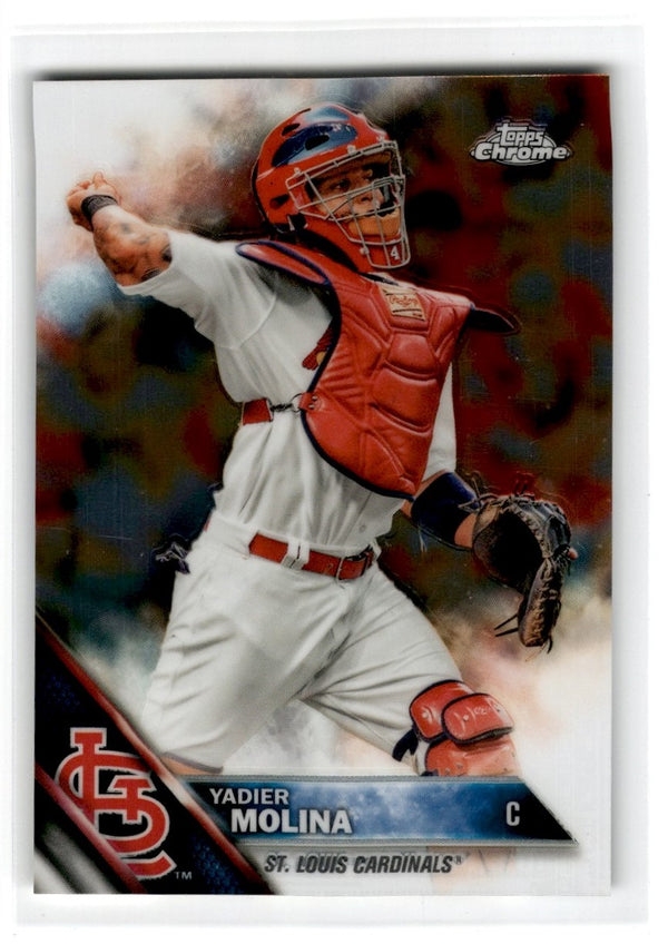 2016 Topps Chrome Yadier Molina #152