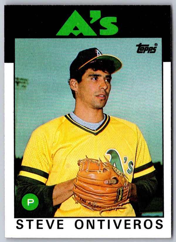 1986 Topps Steve Ontiveros #507 Rookie