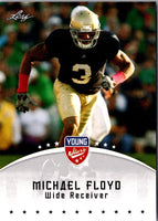 2012 Leaf Young Stars Michael Floyd #64