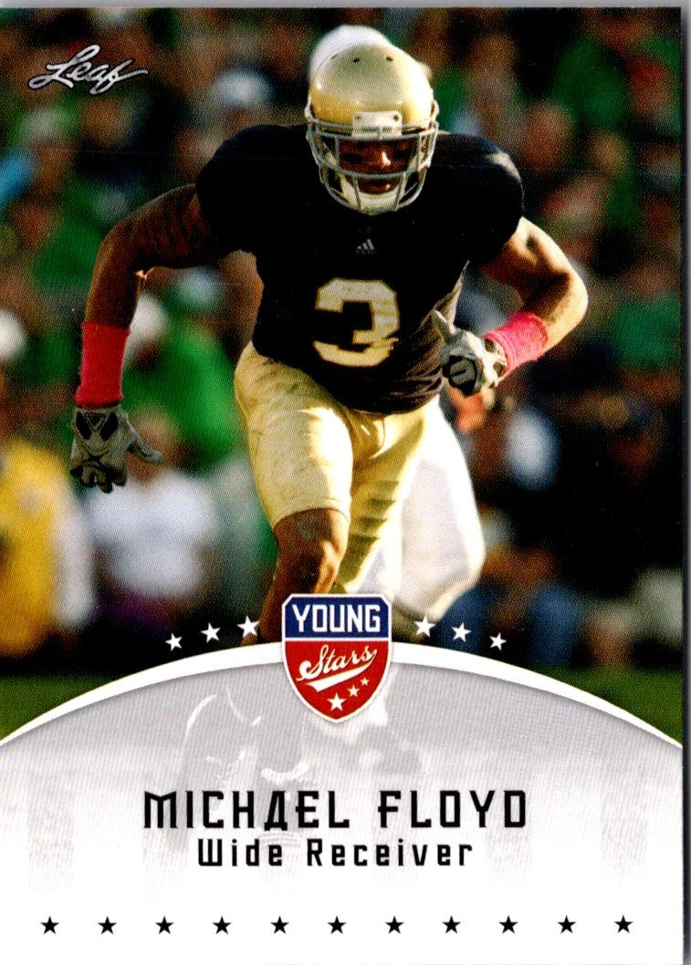 2012 Leaf Young Stars Michael Floyd