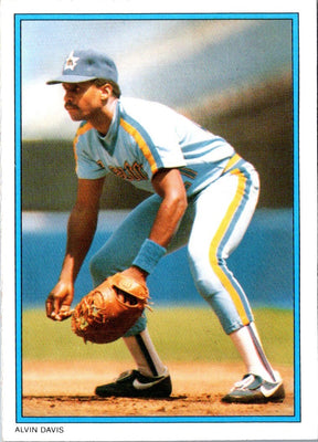 1985 Topps Glossy Send-Ins Alvin Davis #8