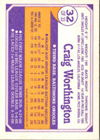 1990 Topps Toys'R'Us Rookies Craig Worthington #32